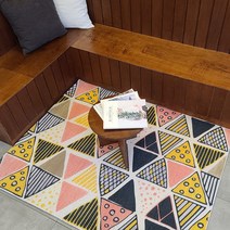 타일시공 한것같은 폭신한 홈아트 DIY 패턴 코일매트 현관 베란다 다용도실 집꾸미기, 뉴07