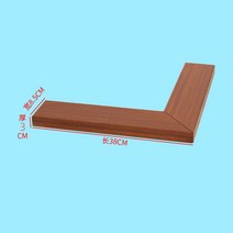 원목 발코니 바닥판 부식방지 야외 테라스 조립 방수 바닥 인테리어, E