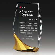 정년퇴직감사패, 파랑, 1개