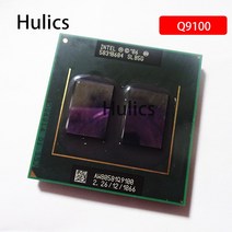 대덕인텔 코어 2 쿼드 모바일 Q9100 SLB5G GHz 스레드 CPU 프로세서 45W 소켓 중고, 01 기타