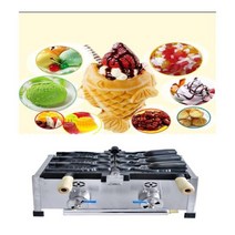 와플메이커2구 와플기계 와플메이커 크로플기계 상업 3 Pcs Openning 입 LPG 물고기 Taiyaki 기계 비 스틱 코팅 모양 와플 만들기