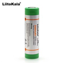 Liitokala 18650 2500mAh 충전식 배터리 3.6 볼트 INR18650-25R 20A 방전 전기 도구 손전등 사용, [07] 12PCS Battery, 1개