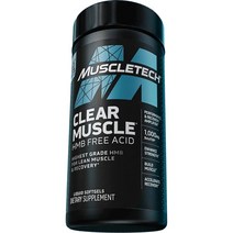 머슬테크 클리어 머슬 HMB 프리 애시드 베타 TOR 1000mg 소프트젤, 42개입, 1개