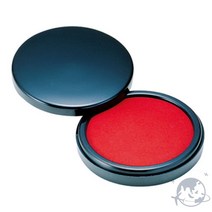 모루도인주 75MM / 100MM 종이넘길때 스탬프 낙관인주 인주기름 인주함 인주케이스 스템프인주 부동산개업선물 인주잉크, 2.모루도인주 100mm