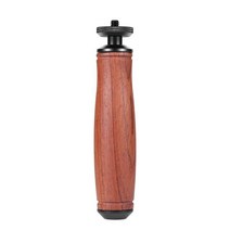 카메라손잡이 스테디캠 스테빌라이저 컴팩트 카메라 핸들, 02 Wooden Handle