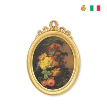 이태리 수입 엔틱 금장 소품 데코 토스카나 DK-574626 꽃 명화 액자