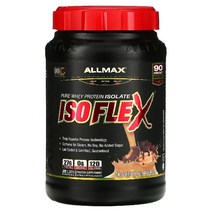 이지몰 ALLMAX (올맥스) Isoflex 순수 분리유청단백질 스프링클을 뿌린 생일 케이크 맛 907g(2lb) No.96329, 907.18 g, 초콜릿 땅콩 버터