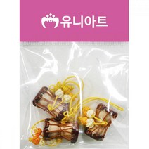 유니아트 만들기재료 전통장구매듭 노랑 꾸미기재료 유아만들기 만들기용품 만들기재료 유아교구