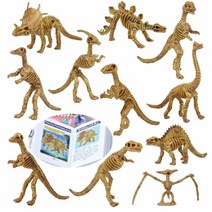 빨간오리티라노 다이노 사우르스 스켈레톤 12종-공룡 뼈 화석+공용백과사전 (ICE), 상세페이지 참조