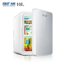 김치냉장고 미니 110v 220V 학생 기숙사 추위와 따뜻한 상자-만든 화장품 자동차 홈 이중 사용 냉동 보존, AU, 01 10L 110V