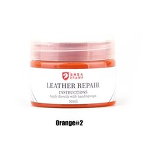 페인트 클리너 50 ml 페인트 관리 스크래치 리무버 자동 가죽 수리 도구 시트 코트 내부 클리너에 흠집 재, 04 주황색