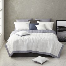 마라홈 뱀부 여름 이불 침구 큐빅 화이트 SSQ