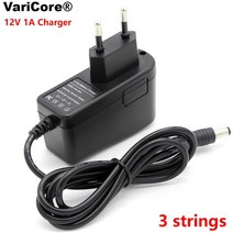VariCore 12V 24V 36V 48V 3 시리즈 6 7 10 13 문자열 18650 리튬 배터리 충전기 12.6V 29.4V DC 5.5x2.1mm, [02] US plug, [05] 29.4V 2A Charger