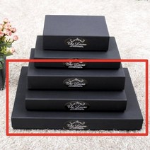 바보사랑 블랙싸바리상자 직사각납짝대형 Box E6.더 로라
