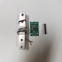 로드셀 5KG 무게센서 HX711AD모듈