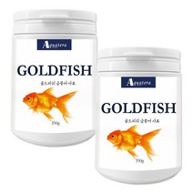 MD 아쿠아테라 프리미엄 고단백(41%) 골드피쉬 금붕어사료 700ml(350g)*2개