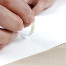 열접착 제본 스트립 표지 12mm 60매 제본기계 인쇄 간편한 제본용품 제본소모품 저렴한 북커버 페스티발