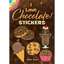 I Love Chocolate! Stickers (Dover Little Activity Books Stickers) [Paperback]