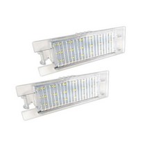자동차 LED 번호 번호판 조명 자동차 LED 램프 쉐보레 카마로 14-21 말리부 13-15 볼트 11-19 6000K 1080LM 화이트 12V 2 개, WHITE
