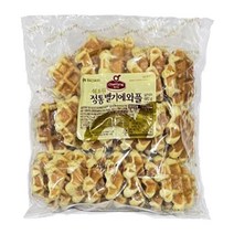 쉐프원 정통벨기에 와플 670g 1봉, 1개