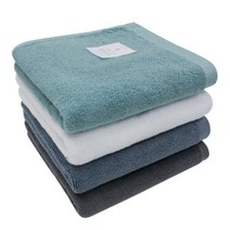 송월타월 항균무지 수건 150g 30수 면사, 화이트, 2개