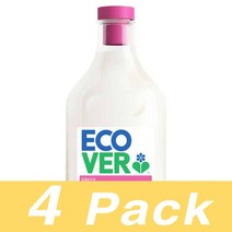 에코버 섬유유연제 애플 블라썸 아몬드 25Wl Ecover Weichspuler Apfelblute Mandel 750Ml 4개