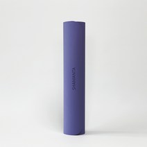 [샤만타] 요가매트 TPE 두꺼운 안미끄러지는 냄새없는 홈트매트 필라테스매트 운동매트, 파스텔 라벤더 6mm