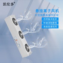 이온아이저 이온건 고압 에어건 핸드 먼지 분사 수평, 더블 헤드 600MM 서스펜션 이온 팬