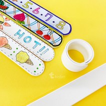 대진교육 자동 요술 팔찌 (PVC or 실리콘_10개 단위 판매), 자동요술팔찌 실리콘 10개입