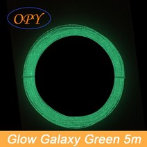 3d 인쇄 펜 재료 5 미터 pla 필라멘트 1.75mm, G Galaxy Green 5m