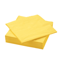 이케아 종이냅킨 냅킨 예쁜냅킨 테이블냅킨 집들이 카페 40x40cm 10매, 03. 개나리 노랑 10매
