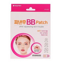 대일제약 비비패치BB Patch 60매 점밴드 습윤밴드 상처에 붙이는, 3개