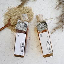 특허받은 로스팅으로 만든 옳음 국내산 통참깨 100% 참기름 들기름 300ml, 국내산참기름들기름각1병, 크라프트, 1개