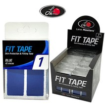 레인마스터 엄지타이밍 (블루) 1BOX 12개 볼링테이프, 블루(1BOX=12개)