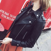MJ 여자 아우터 라이더자켓 패션코디 가죽자켓 슬림핏 B612 512256EA