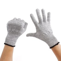 안전 장갑 손베임 방지 산업용 작업용 철장갑 목장갑 육가공 쇠그물 채칼 장갑 M