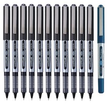 유니볼 아이 수성 볼펜 UB-150 12자루 혼합색상, UB 150 x 12개(흑11청1적0)