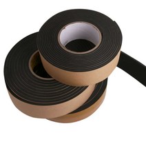 EVA 단면 스폰지테이프 흑색 폭 30mm 두께2mm, 두께5mm