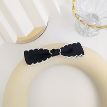 비바체 리본 자동핀 반머리 헤어핀