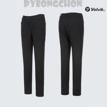 볼빅골프웨어 여성 사각패턴 슬림핏 팬츠 VLPTL905