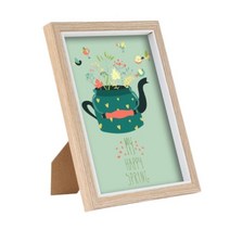 아이템하이브 나무액자 6X8 우드 원목액자 포토액자 결혼식액자