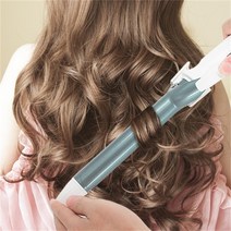 일본고데기 삐삐롯드 링거펌 히피펌 자연웨이브 퀄, 로맨틱 퍼플 40mm