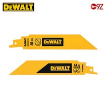디월트 두꺼운 금속 컷팅 터프컷쏘날 2종 세트 DWAR6118 DWAR6114, 2세트