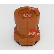 방진고무패드 고무발 스프링 진동 방지 진동 방지 발 패드 높이 조정 범용 세탁기 냉장고 가구 고정 레
