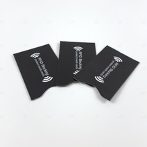 RFID 해킹차단 교통카드 중복 인식 방지 포켓 홀더 안심 결제 케이스 커버, 카드 1P