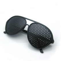 핀홀안경 눈운동 눈피로 시력보호 피홀선글라스 2번