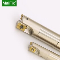 MaiFix CNC 직각 어깨 APMT 1135 1604 카바이드 인서트 엔드 밀 선반 커터 BAP300, 48 BAP400RC25261502T