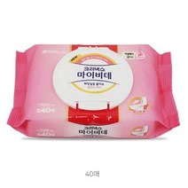 쿨샵 화장실용 물티슈 크리넥스 마이비데 캡형 40매 0.5320ea, RA_ 마이비데캡형40매, RA_ 본상품선택