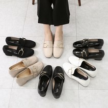 데일리 컴포트 로퍼 단화 (3cm) 플라워블룸