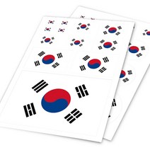 외제차 로고 자동차 ppf 필름 korean flag korea kr taegeukgi, 정사각형